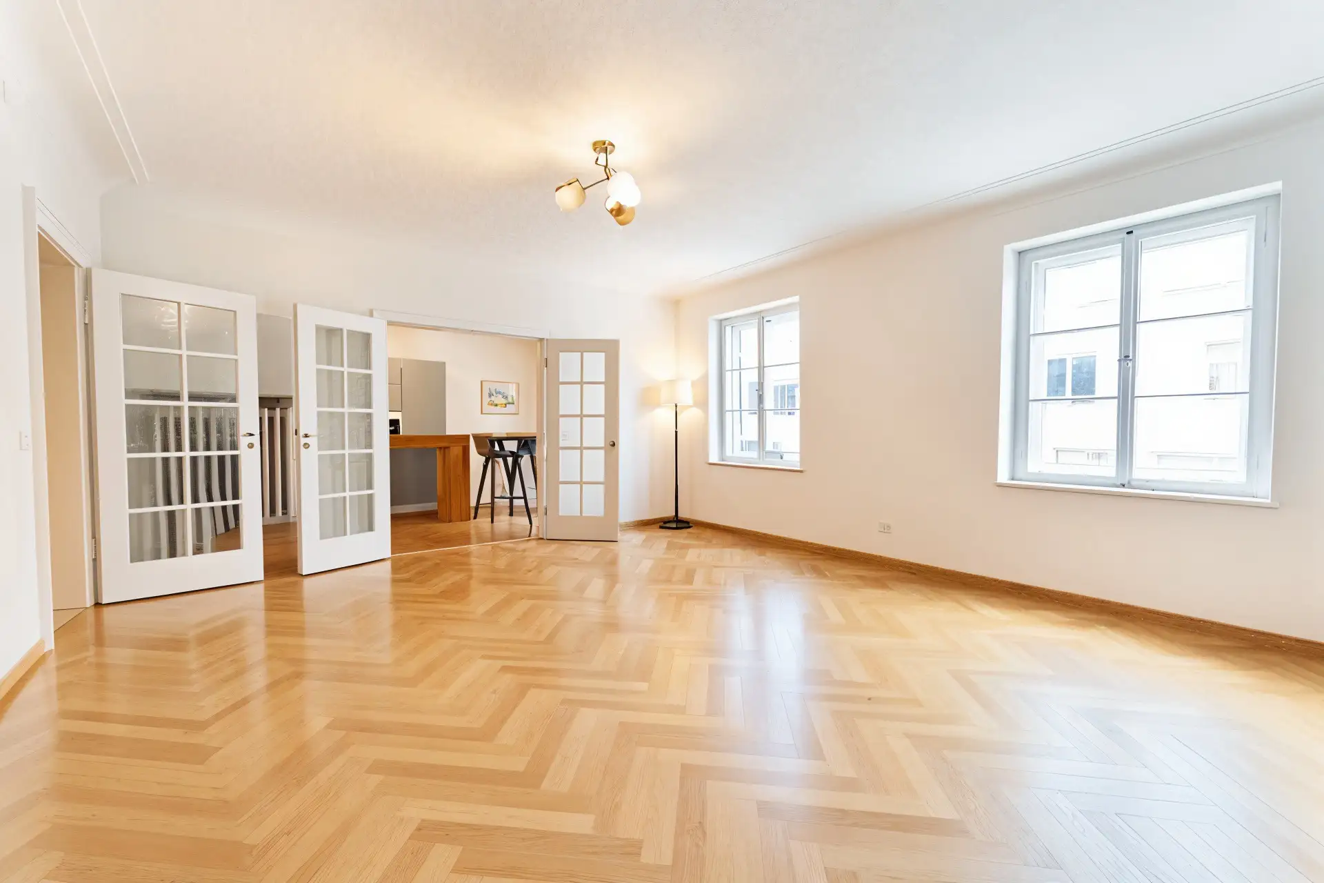 Hochwertig präsentierter Wohnraum aus einem Heimkraft-Exposé