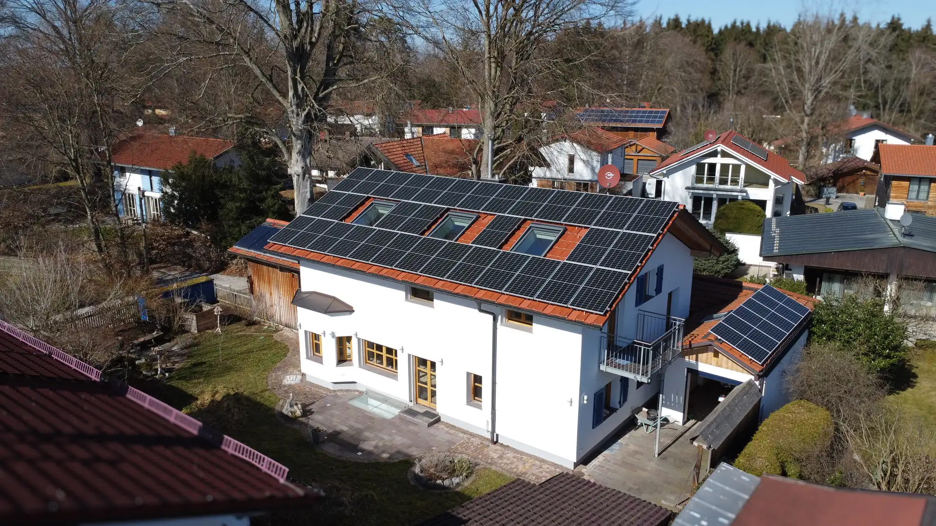 Über Heimkraft verkauftes Einfamilienhaus mit Garten in Oberhaching bei München